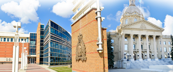 RCMP K Division Headquarters / Provincial Legislature Building in Edmonton, Alberta