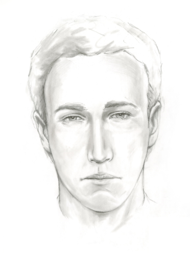 Sketch of assault suspect