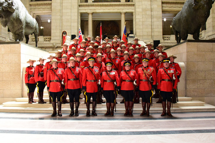 Manitoba RCMP - Group Photo