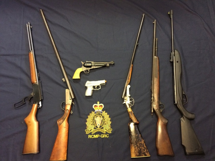 Burin Peninsula RCMP seizes a number of firearms following complaint of a man pointing a firearm at youth on July 31, 2019.