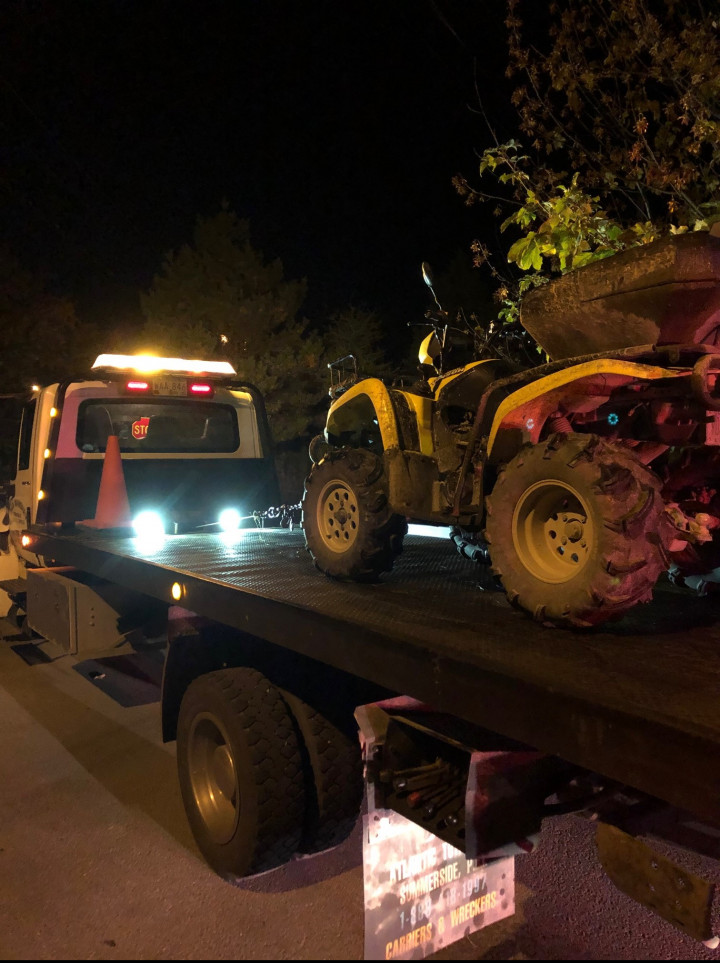 Bay Roberts RCMP seizes ATV operated by underage youth on October 9, 2019.
