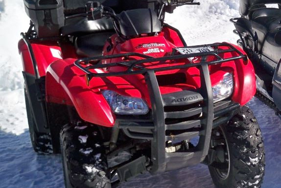 Red Honda Fourtrax ATV stolen from a residence in Tors Cove on November 11, 2019.