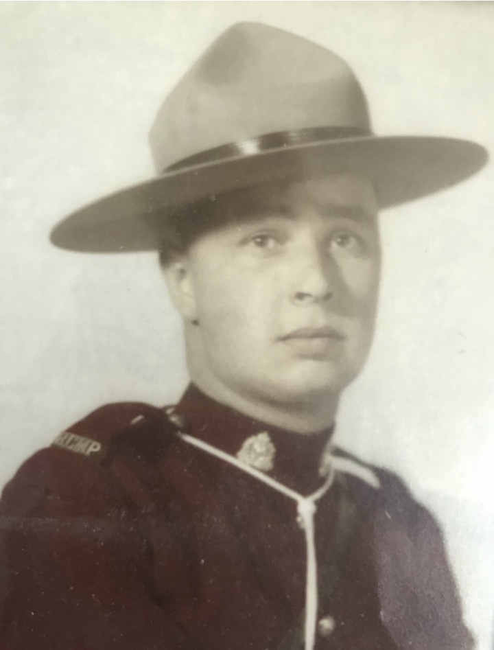 Corporal (retired) Richard Noel as a young man