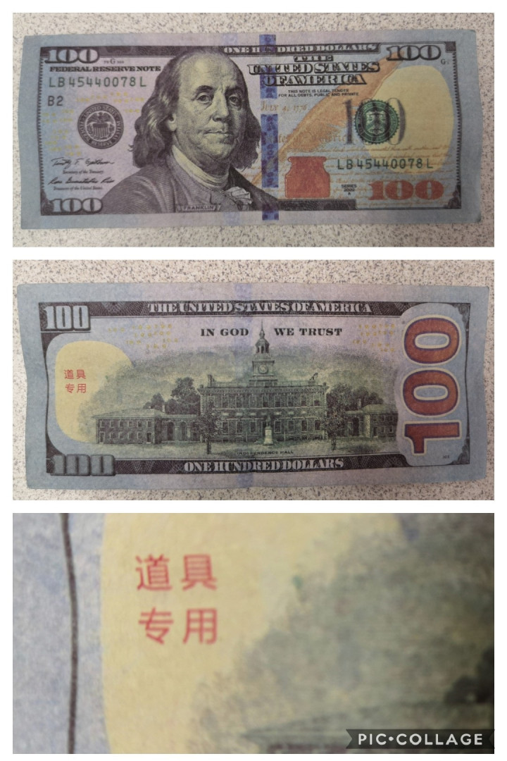 Counterfeit money