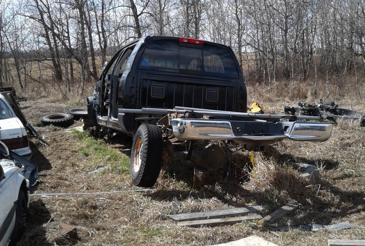 Recovered property in chop shop