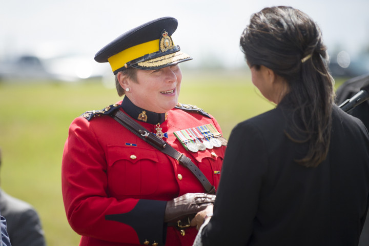 RCMP Commissioner Brenda Lucki transfers RIIS cemetery to Commemorative Association.