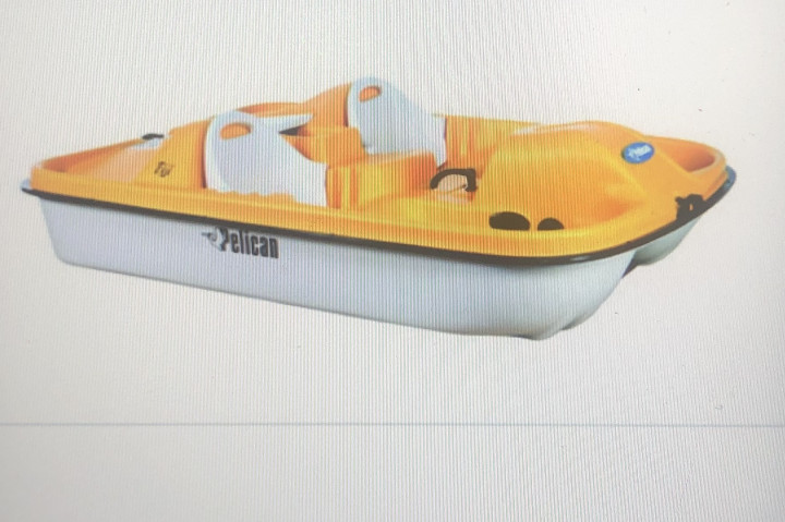 Yellow paddle boat stolen from a residence in the Peak Pond area during the early morning hours of June 29, 2019.