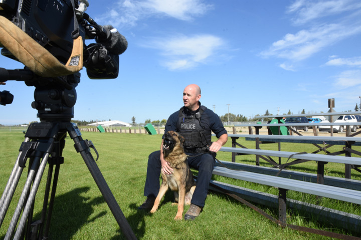 Cpl. Andy Brown and Echo