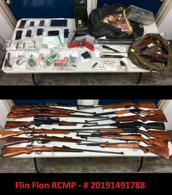 Drugs, weapons and cash