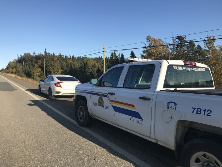Twillingate RCMP impounds vehicle in Virgin Arm on October 9, 2019.