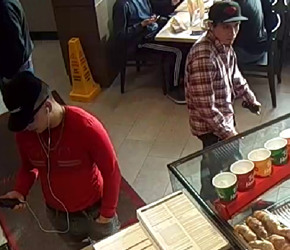 The Alberta RCMP Major Crimes Unit is looking for assistance to identify the two males