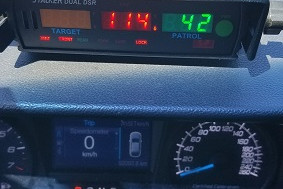Bay Roberts RCMP seizes vehicle for speeds of 114 km/hr in a 50 km/hr speed zone on Route 70, Roaches Line.