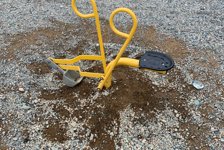 Glovertown RCMP investigates theft of toy excavator at Eastport municipal park sometime in June, 2020