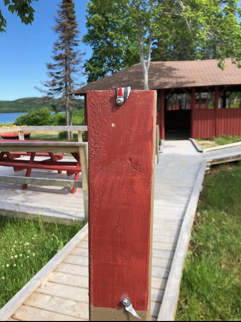 Glovertown RCMP investigates vandalism and theft of signs from Chuff's Bight Park in Sandringham sometime on July 18-19, 2020.