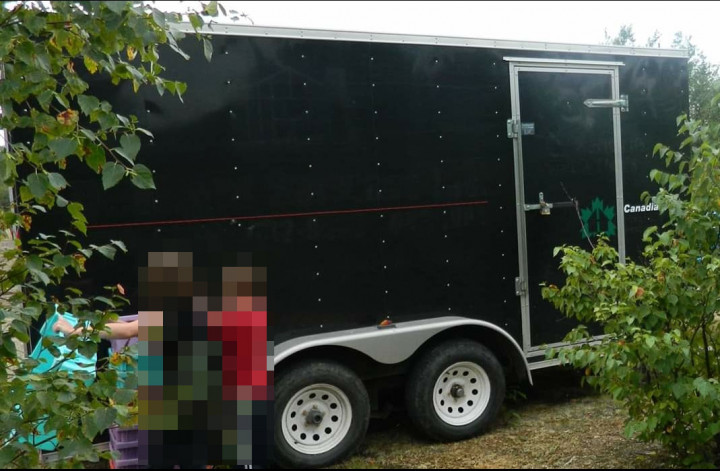 Glovertown RCMP investigates theft of a black 14 foot enclosed utility trailer with swing doors in the back, V-cut front and steel diamond plating half-way up the front from land near E.S. Spencer Bridge.
