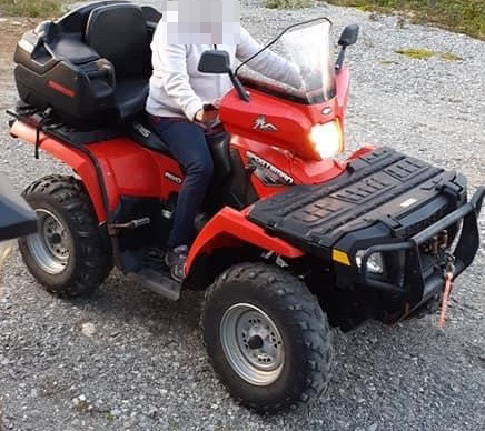 Bay St. George RCMP is investigating the theft of various stolen items including a red 2007 Polaris 500 all-terrain vehicle that occurred sometime between August 18-29, 2020.