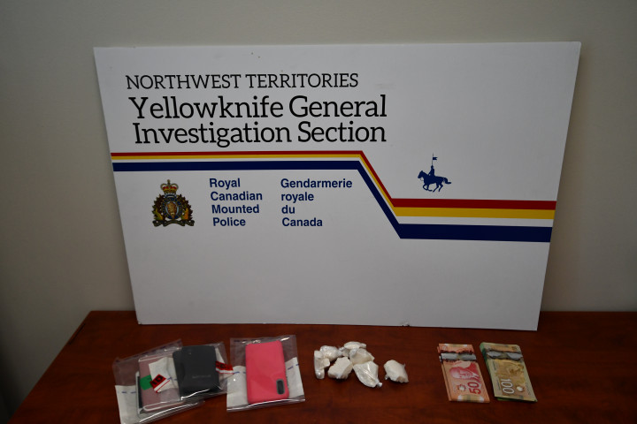 Cash, drugs and drug paraphernalia seized by Yellowknife RCMP GIS