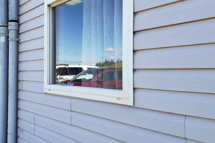 A window at the Bell Island Community Museum was broken between August 25 – September 1, 2020, RCMP is investigating.
