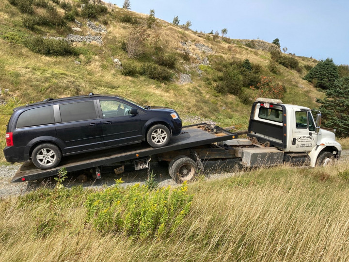 This van was seized by Bay Roberts RCMP as part of an impaired driving investigation on a popular walking trail in Bay Roberts on September 16, 2020.