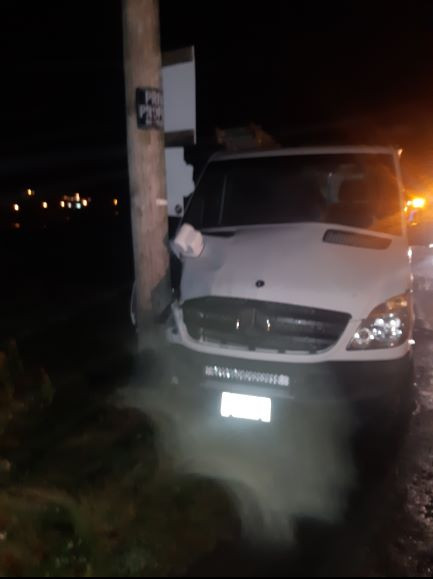 La GRC de Bay Roberts s'est rendue sur les lieux d'une collision sur la rue Water, le 8 octobre 2020, et a arrêté le conducteur pour conduite avec capacités affaiblies par l'alcool.