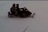 Corner Brook RCMP is looking to identify the two individuals seen on snowmobile in the area of Big Cooks Pond in relation to the break and enters that occurred sometime between March 7-8, 2021.