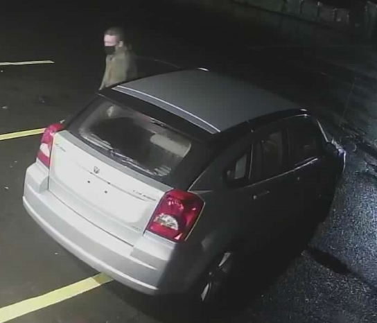 Photo of suspect and vehicle