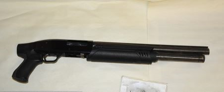 Firearm seized