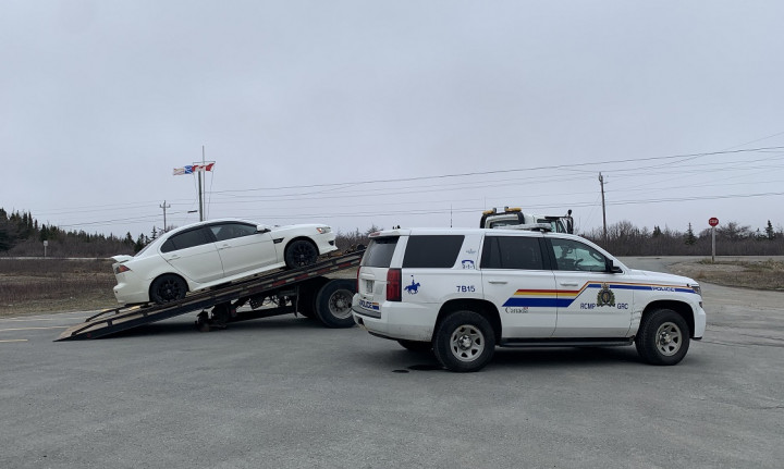 This car that fled from police on April 19, 2021, was seized and impounded on May 7, 2021.