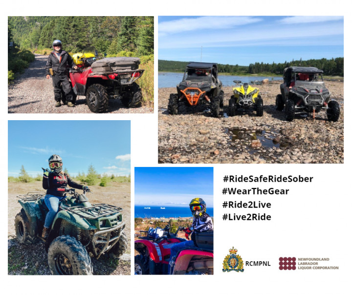 Pictures of ATV enthusiasts in Newfoundland and Labrador.