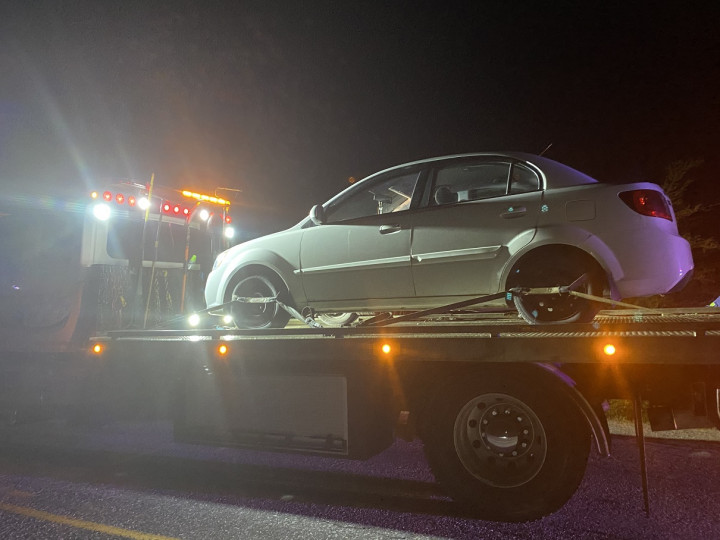 This car, operated by a suspended driver, was seized and impounded by Bay St. George RCMP on June 4, 2021.