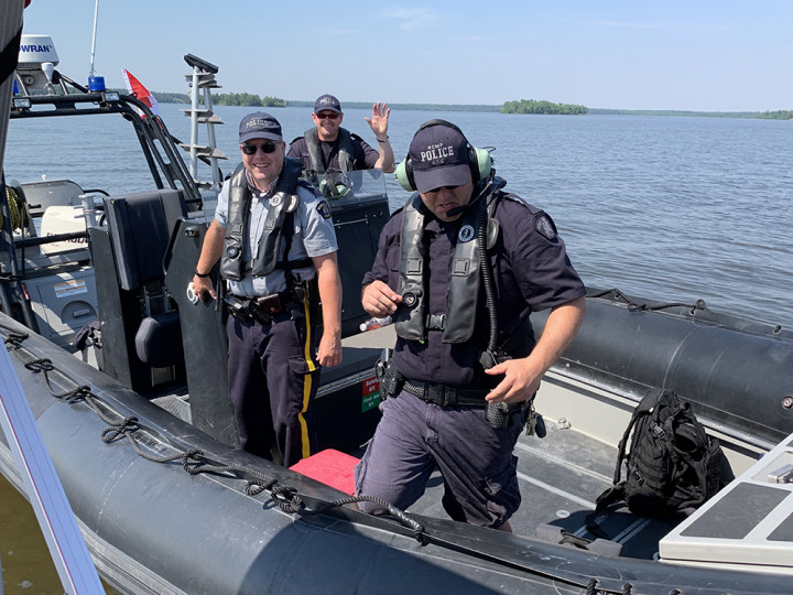 Boat patrol