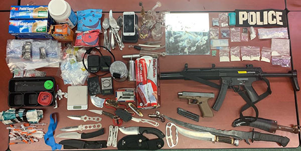 photo of seized items