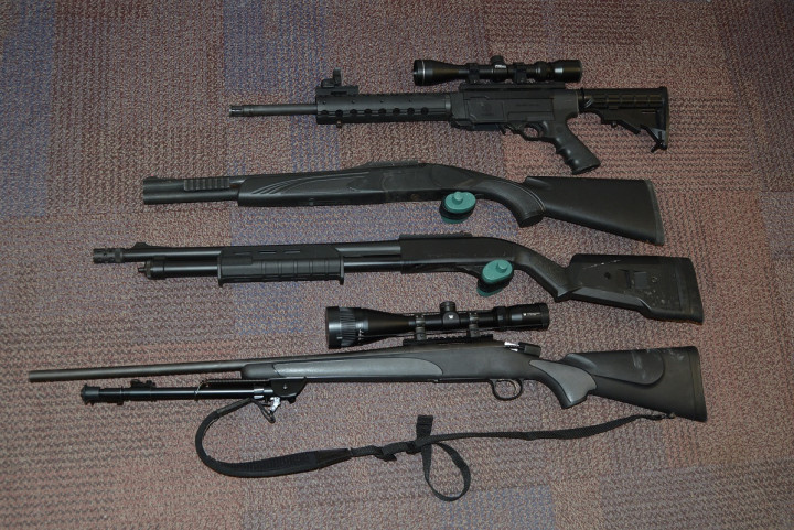 Long guns were seized during Project Barnacle.