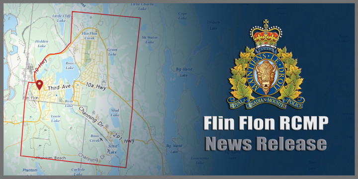 Flin Flon News Release sign