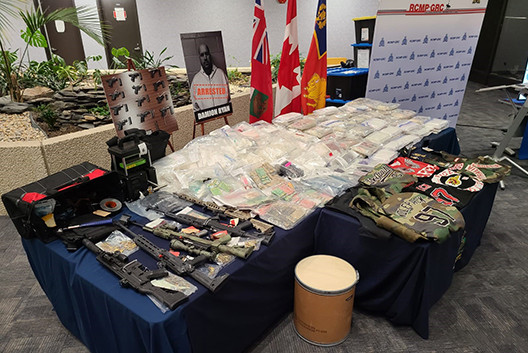 Photo of seized items