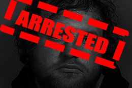 Arrested male