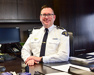 Photo of Commanding Officer Rob Hill
