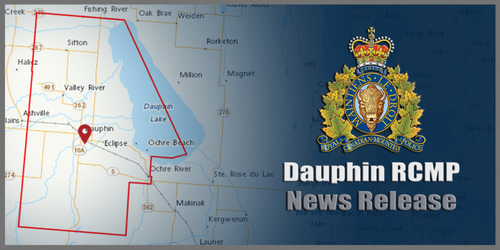 Dauphin news release sign