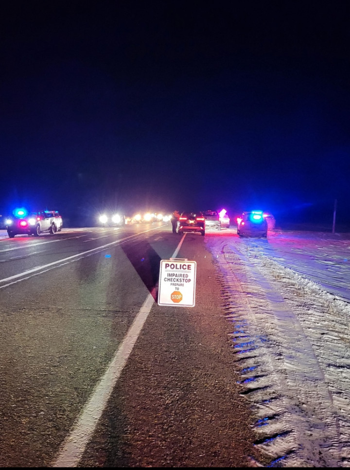 Police traffic checkstop