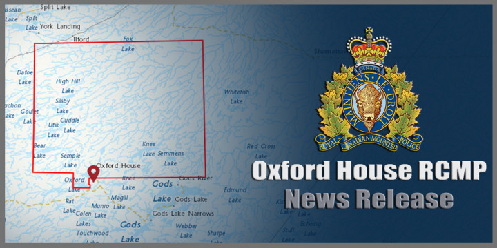 Oxford House RCMP News Release