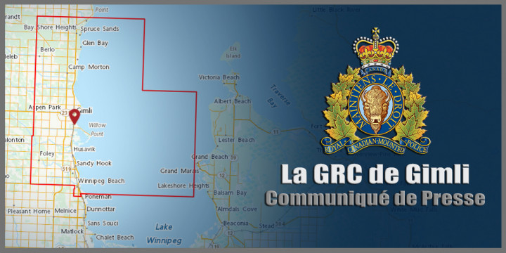 Signe de communiqué de presse de la GRC de Gimli