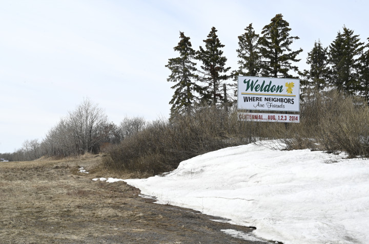 Weldon community sign