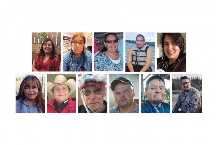 Photos of each of the 11 victims of the mass casualty homicide that occurred on the James Smith Cree Nation and in Weldon, Saskatchewan on September 4, 2022