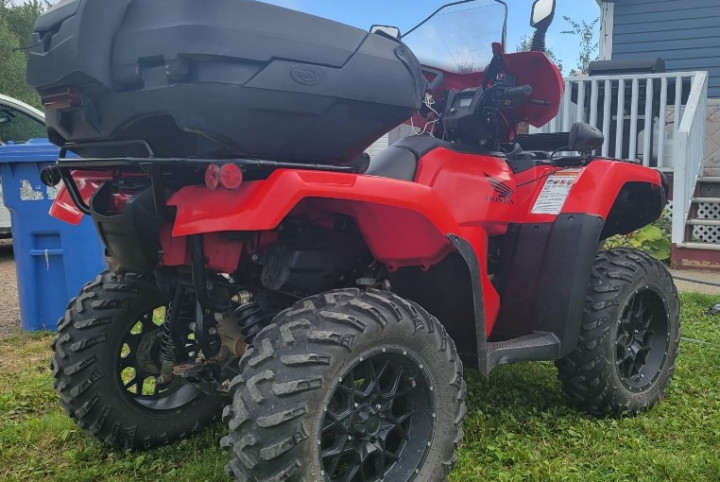 Stolen ATV