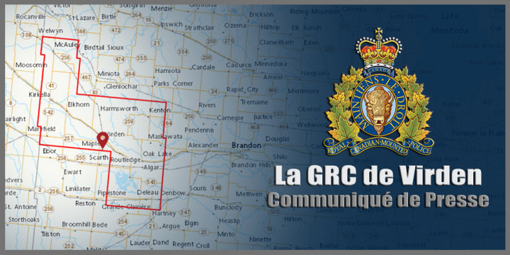 Signe de communiqué de presse de la GRC de Virden