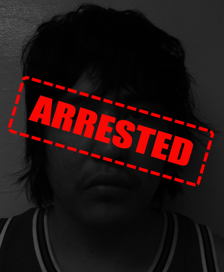 Arrested photo