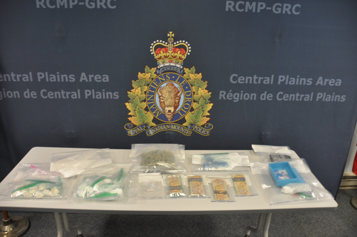 Officers seized 647 grams of suspected crack cocaine, illicit cannabis and more than $7500 in Canadian currency