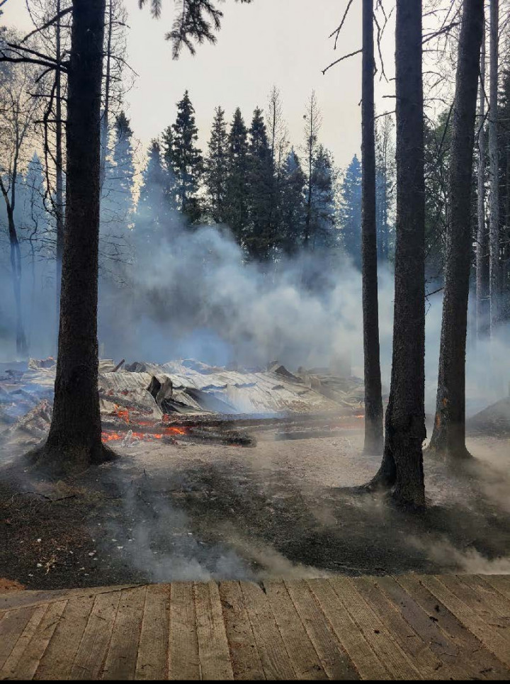Destruction from fire